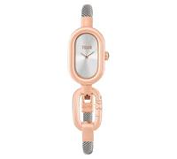 TOUS Analog/Digital Watch with Steel and Rose Steel Bracelet Hold Oval