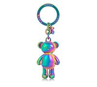 TOUS for woman. 2001594359 Teddy Bear Teddy Bear Keyring Iriscente multicoloured (OSFA), Casual, Multicolor, Metal