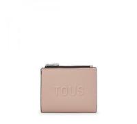 TOUS Rue New 395910109 Small Wallet Topo, Taupe, Card Case