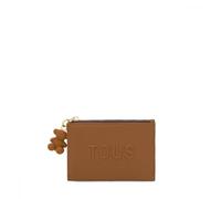 TOUS Wallet Card Holder Brenda 2002106145 Camel