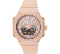 TOUS Steel Analogue/Digital Watch with Nylon Bracelet Bet (Pink) re. 3000135200, pink, Bracelet