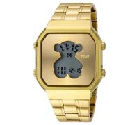 TOUS Watches d-Bear Womens Digital Quartz Watch with Stainless Steel Bracelet 600350285