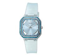 TOUS Watches Gleam Fresh Womens Analogue Quartz Watch with Silicone Bracelet 200351065