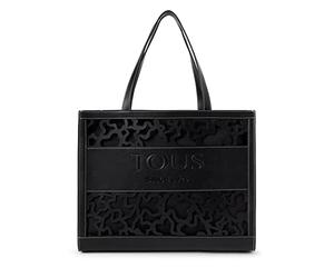Tous Women's 2001660651 Amaya KAOS Shock Shopper Bag, Black, XL