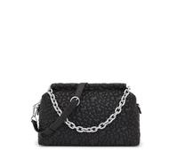 TOUS Women's Jane Puffy Bag, Black/White, Mediano