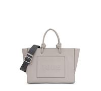 TOUS Women's Shopper M. Amaya T La Rue New Gris Satch, Grey, mediano