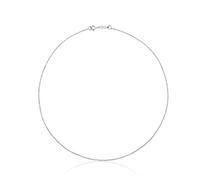TOUS Women's sterling silver choker with balls 1.4 mm, 40 cm long, classic and timeless, collectible chain
