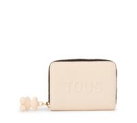 M.T LA Rue New Beige Purse, Beige, mediano, Casual