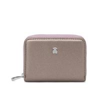 TOUS Tous Nuevo Bolso Cambiador Dubai Saffiano, Women Travel Accessory- Money Belt, Silver, mediano - 295901130