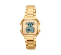 TOUS Women's Watches D-BEAR MINI Digital Watch with Steel Bracelet