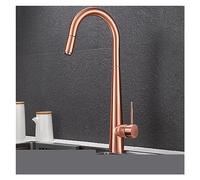 TouSensor Kitchen Faucet SingHoPull Down Sprayer Deck Mounted Black Sink Mixer with Pull Out Spout Gold Sensor Tap for Modern Kitchens