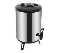 TouSuaRSi 8L Hot & Cold Water Dispenser Stainless Steel Boiler Warmer Coffee Urn with Cover Kettle Hot Boiler Warmer Drink Server Dispenser with Spigot Handle for Hot Tea Coffee Water, Restaurant