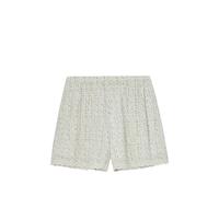 tout a coup floral-print broderie-anglaise shorts - White XS-S-M