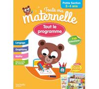 Toute Ma Maternelle- Petite section 3-4 ans: Avec 110 autocollants