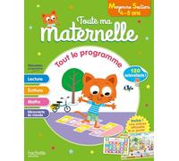 Toute ma maternelle - tout le programme - Moyenne section - 4-5 ans: Avec 120 autocollants, 1 ardoise effaçable et un poster