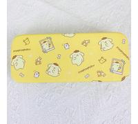 (Toutou small yellow glasses case) Portable Anti-Fall Prure Resistant Children's Eyeglasses Case Cute Cartoon Design Girls Heart Near-Sighted Glasses Storage...