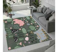 Tovast 3D Dinosaur Rug Fluffy Soft Skin-Friendly Cartoon Animal Rugs 100x150cm Washable Anti-Slip Short Pile Carpet Mat for Bedroom Living Room Kitchen Decor(Image 32-15)