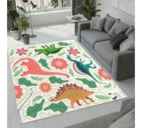Tovast 3D Dinosaur Rug Fluffy Soft Skin-Friendly Cartoon Animal Rugs 100x150cm Washable Anti-Slip Short Pile Carpet Mat for Bedroom Living Room Kitchen Decor(Image 44-13)