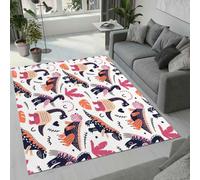 Tovast 3D Dinosaur Rug Fluffy Soft Skin-Friendly Cartoon Animal Rugs 100x200cm Washable Anti-Slip Short Pile Carpet Mat for Bedroom Living Room Kitchen Decor(Image 39-14)