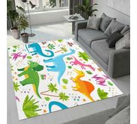 Tovast 3D Dinosaur Rug Fluffy Soft Skin-Friendly Cartoon Animal Rugs 140x200cm Washable Anti-Slip Short Pile Carpet Mat for Bedroom Living Room Kitchen Decor(Image 28-11)