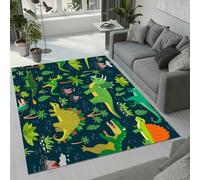 Tovast 3D Dinosaur Rug Fluffy Soft Skin-Friendly Cartoon Animal Rugs 140x200cm Washable Anti-Slip Short Pile Carpet Mat for Bedroom Living Room Kitchen Decor(Image 32-9)