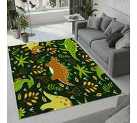 Tovast 3D Dinosaur Rug Fluffy Soft Skin-Friendly Cartoon Animal Rugs 140x200cm Washable Anti-Slip Short Pile Carpet Mat for Bedroom Living Room Kitchen Decor(Image 36-4)