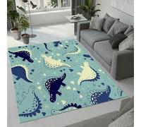 Tovast 3D Dinosaur Rug Fluffy Soft Skin-Friendly Cartoon Animal Rugs 160x200cm Washable Anti-Slip Short Pile Carpet Mat for Bedroom Living Room Kitchen Decor(Image 44-9)