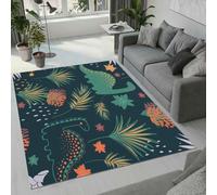 Tovast 3D Dinosaur Rug Fluffy Soft Skin-Friendly Cartoon Animal Rugs 160x230cm Washable Anti-Slip Short Pile Carpet Mat for Bedroom Living Room Kitchen Decor(Image 27-6)