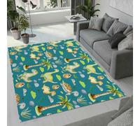 Tovast 3D Dinosaur Rug Fluffy Soft Skin-Friendly Cartoon Animal Rugs 60x110cm Washable Anti-Slip Short Pile Carpet Mat for Bedroom Living Room Kitchen Decor(Image 30-12)