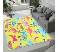Tovast 3D Dinosaur Rug Fluffy Soft Skin-Friendly Cartoon Animal Rugs 80x150cm Washable Anti-Slip Short Pile Carpet Mat for Bedroom Living Room Kitchen Decor(Image 29-15)
