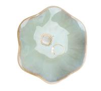 Tovbmup Ceramic jewelry tray Hallway key bowl Bathroom trinket ceramic tray Home decoration Wedding gift Jewelry storage Christmas Birthday Friendship Gifts for friends, female colleagues