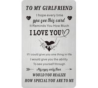 ToVii Cute Gifts for Girlfriend from Boyfriend- Meaningful Girlfriend Birthday Anniversary Wallet Card