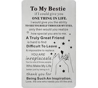 ToVii Friend Mother's Day Card - Gifts for Friend Long Distance Friendship Card - Birthday Gift for Women Girl