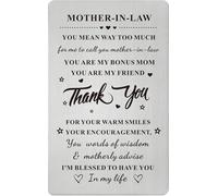 ToVii Mother In Law Mother's Day Card- Gift for Mother In Law Birthday Wedding Card
