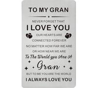 ToVii Mother's Day Card for Gran - Gifts for Gran Birthday Card from Grandkids - Gran Valentines Wedding Easter Gift