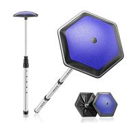 ToVii Portable Golf Club Stiff Arm Support Protector Travel Bag, Sturdy Aluminum Pole, Fully Adjustable to Protect Club Blue