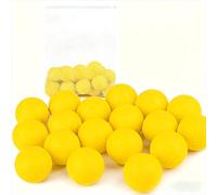 ToVii Practice Golf Balls - 18PCS Yellow Foam & Plastic Golf Practice Balls for Indoor and Outdoor Use, Lightweight & Safe for Swing Training