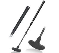 ToVii putters golf Nitrile Rubber Top for Left&Right Handed, Adjustable&Studty Aluminum Alloy Shaft for All Golfers-Junior/Senior/Adult, golf training aids for golf games-Black