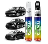 Toviiea L041（A1） Brilliant BlackTouch Up Paint for Volkswagen | 2-In-1 Car Scratch Remover Pen, Car Paint Scratch Repair Kit for Scratches, Chips & Nicks,2-PCS SET