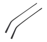 TOVINANNA 1 Pair Black Metal and Tr Glasses Replacement Temple Tips for Glasses Frame, Universal Compatibility Effortless Repair, Suitable for Daily Wear and Office Use