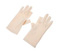 TOVINANNA 1 Pair Nail Art Gloves UV Hand Gloves Comfortable UV Protection Cloth Riding Manicure Supply for Hands