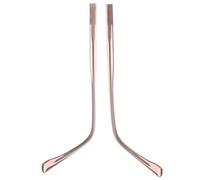 TOVINANNA 1 Pair Rose Gold Eyeglass Temple Repair Kit - Spring Replacement Arms for Glasses and Sunglasses - Compatible Spare Eyeglass Frame Legs for Vision Care