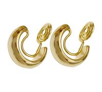 TOVINANNA 1 Pair Small Loop Clip Earrings for Women Non Piercing Ear Statement Jewelry Comfortable Lightweight Design for Friends and Loved Ones