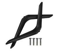 TOVINANNA 1 Pair Universal Tv Stand Legs Tabletop Tv Stand with Mount Plastic Feet Adjustable Base Replacement for Home and Office Use Easy Installation Black