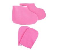 TOVINANNA 1 Set Paraffin Wax Heated Gloves Mitts for Hand and Treatment Moisturizing Thermal Maintenance Easy to Use Paraffin Wax Spa Mitts for Relaxing Heat Therapy