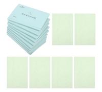 TOVINANNA 10 Boxes Green Tea Scented Flax Oil Absorbing Sheets 1000pcs Blotting Papers for Oily Skin Facial Oil Control Blotting Tissue Suitable for Daily Skincare