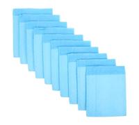 TOVINANNA 10 Pcs Disposable Bird Cage Bottom Liner Pad with Leak-proof Design and Efficient Water Absorption, Blue Absorbent Paper Tray for Parrot and Small Bird Cages, 13x17 Inches, Easy