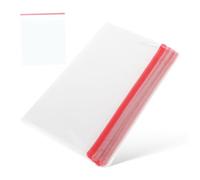 TOVINANNA 100 Pcs Sealable Clear Cellophane Bags Transparent Self Sealing Pouches for Clothing Food and Stationery Packaging Durable Bopp Material High Adhesion for Small Business Storage