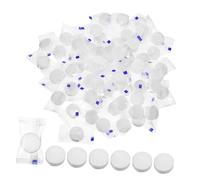 TOVINANNA 100Pcs Compressed Towel Tablets Portable Cotton Disposable Coin Tissue Soft Mini Compressed Towels for Travel Outdoor Sports Home Use Camping Picnic