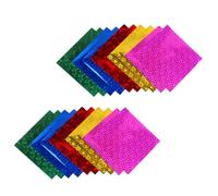 TOVINANNA 100pcs Double-Sided Colorful Origami Folding Paper for DIY Crafts Bright Handmade Paper for School Kindergarten Activities for Arts and Holiday Decorations